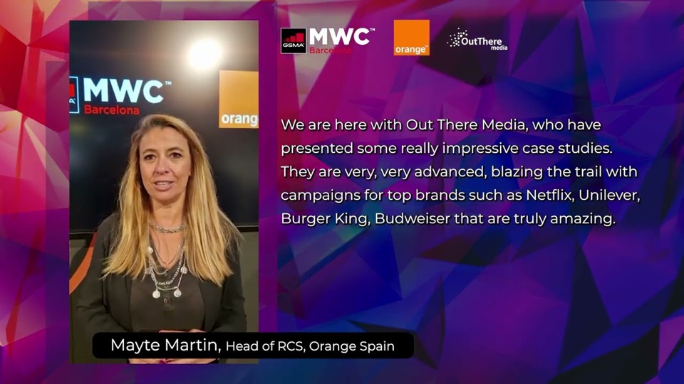Mayte Martín of Orange Spain on RCS with Out There Media